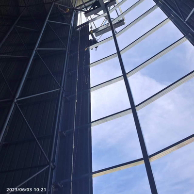 Q235小屋の建築構造のためにプレハブ式軽量鉄骨フレーム