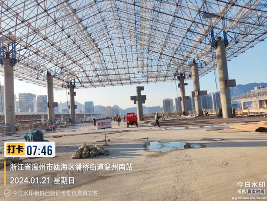 高負荷容量 アルミ合金構造 スペースフレームノード