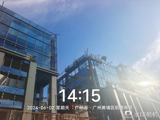 窓のスライディングプロジェクトのための通常のガラスカーテンウォール