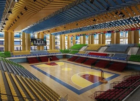 Steel Structure Building for Stadium Warehouse, 50 Years Usage