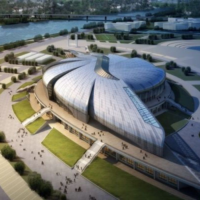 Steel Structure Building for Stadiums, 15-21 Day Delivery, Light Weight