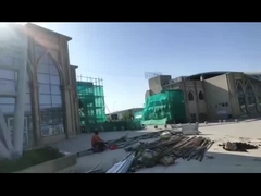 スペースフレーム 鉄筋構造 軽い倉庫とワークショップビル