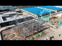 最新の建物のための多階建ての鋼筋構造枠!