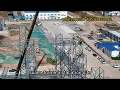 長スパン プリファブ ステール スペース フレーム 屋根 構造 0.8mm ライト 屋根